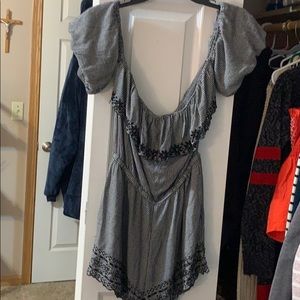 Black and White Romper